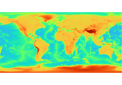 Plotting Earth relief